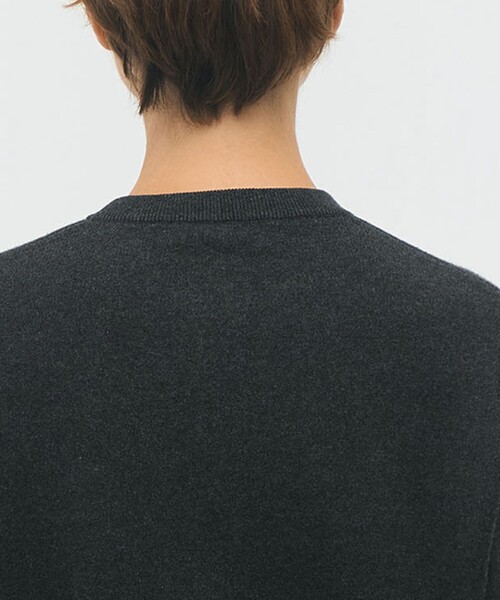 CABaN（キャバン） カーディガン コットンカシミヤ クルーネック