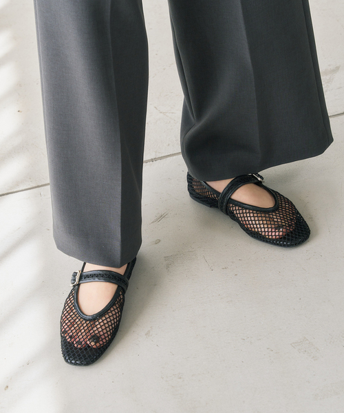 LE TALON（ル タロン） シューズ ネットメリージェーン レディース