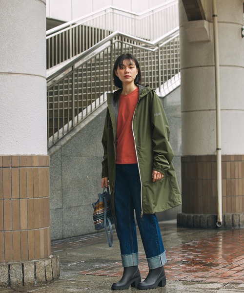 AIGLE（エーグル） レインコート カッパ MTD 防水 透湿 撥水ジップ