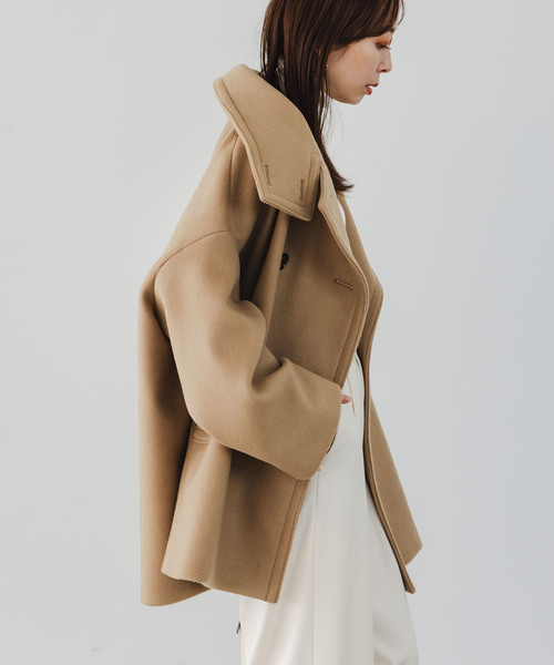 NOBLE（ノーブル） コート アウター 「追加」スタンドカラーオーバー