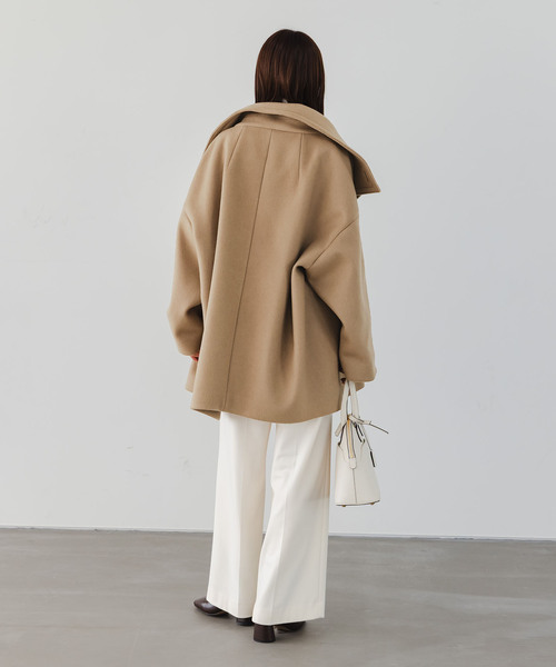 NOBLE（ノーブル） コート アウター 「追加」スタンドカラーオーバー