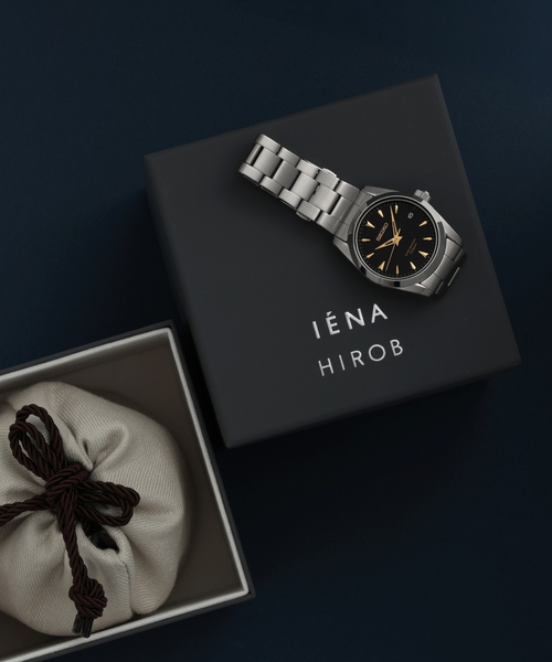 IENA（イエナ） 腕時計 SEIKO Exclusive IENA x HIROB Black 別注