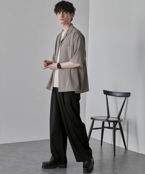 新品】Lサイズ Ado 5th POPUP-STORE オープンカラーシャツ Ado 5周年