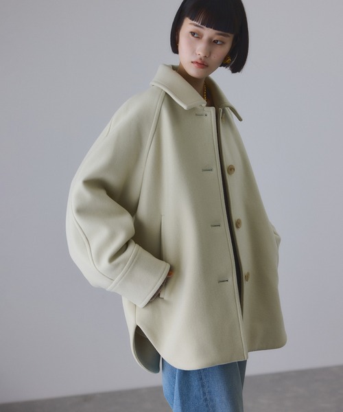 ADAM ET ROPE'（アダムエロペ） ステンカラーコート コート Super140's