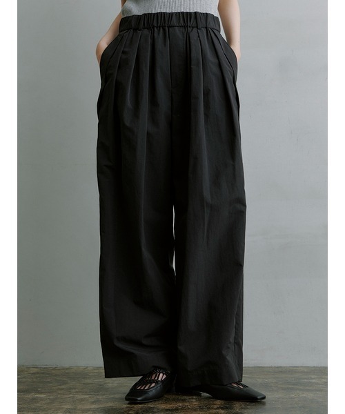 MIESROHE（ミースロエ） パンツ スポーティー3タックパンツ レディース