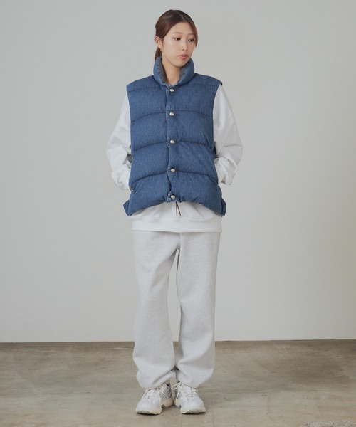 REMI RELIEF（レミ レリーフ） ダウンベスト ベスト ナチュラル加工