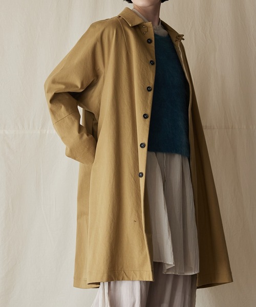 suzuki takayuki（スズキタカユキ） ステンカラーコート コート stand