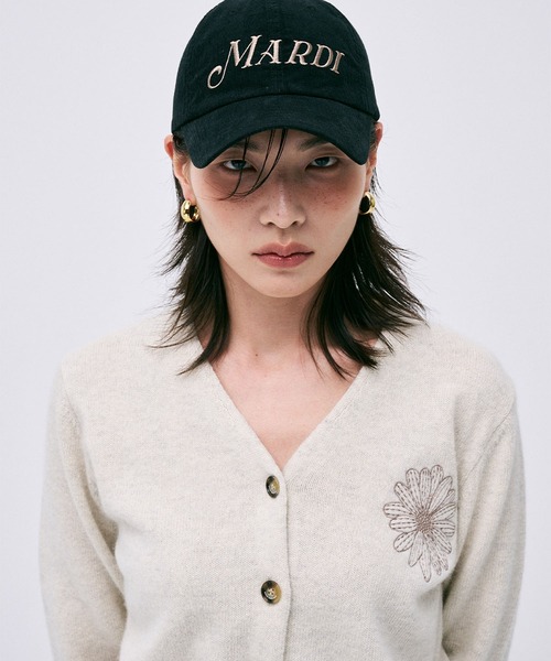 Mardi Mercredi（マルディメクルディ） カーディガン RACCOON BLENDED