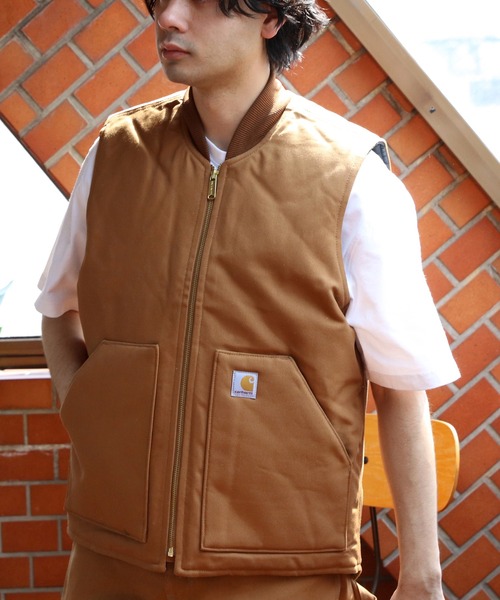 Carhartt（カーハート） ダウンベスト ベスト ダックベスト メンズ
