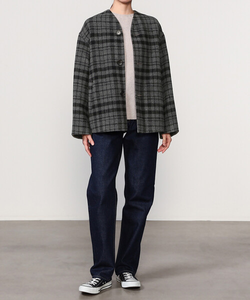 LE GLAZIK（ルグラジック） ジャケット ノーカラージャケット | ウール