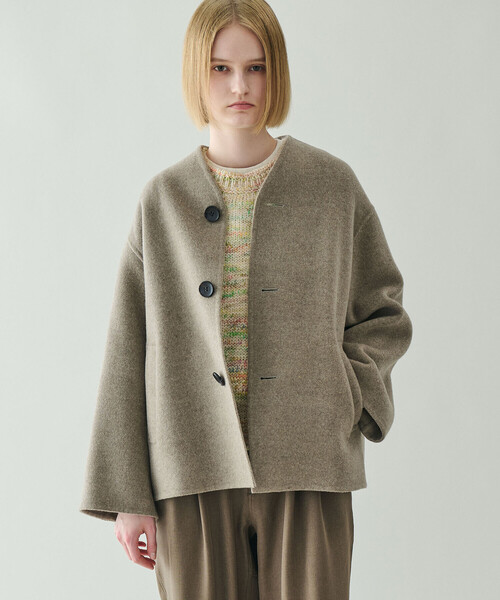 LE GLAZIK（ルグラジック） ジャケット ノーカラージャケット | ウール