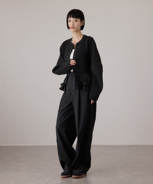 ADAM ET ROPE'（アダムエロペ） カーディガン 「サステナブル