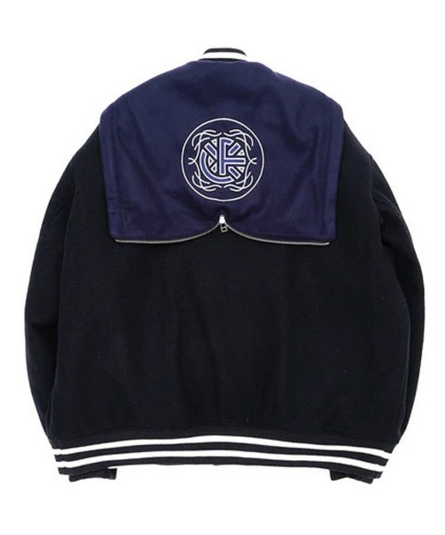 STYLISE スタジャン 「FACETASM」HOODED STADIUM JACKET メンズ