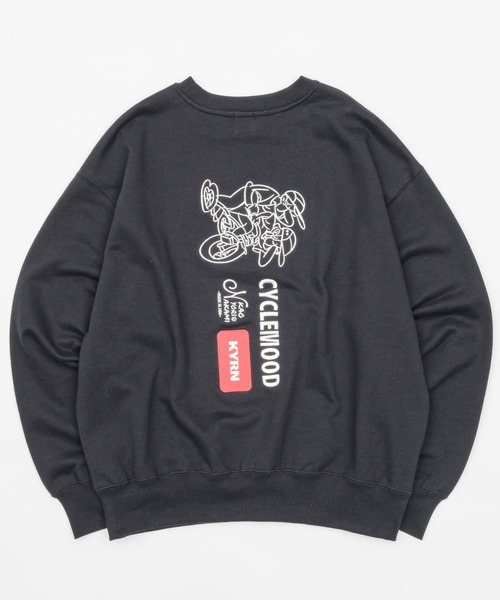 kaoyorinakami トレーナー スウェット punchbike sweat / パンチバイク