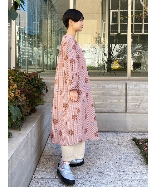 SUPER HAKKA（スーパーハッカ） ワンピース コットンポリエステル