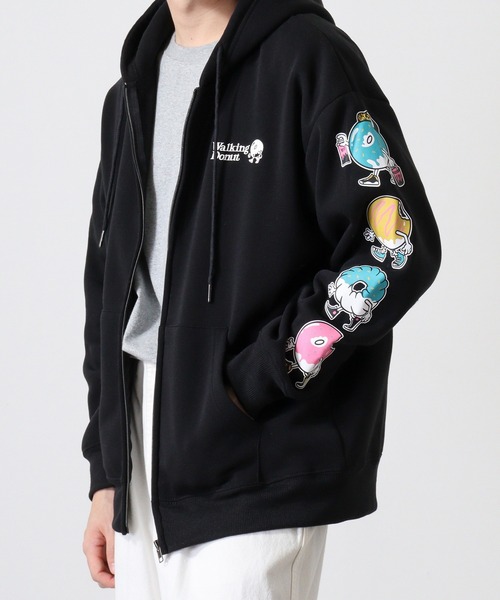 FUNALIVE（ファンアライブ） パーカー Walking Donut 裏起毛ZIP