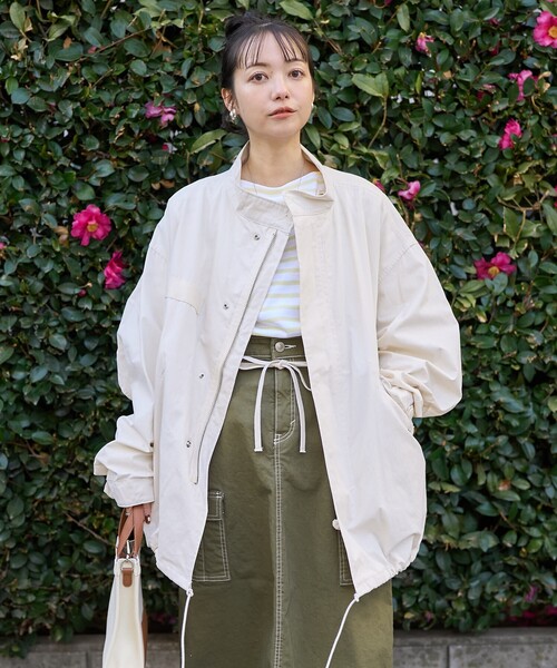 FREAK'S STORE（フリークスストア） モッズコート フリ- オフホワイト