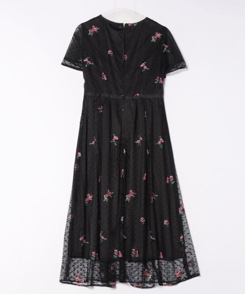 Rose Tiara（ローズティアラ） ワンピース チュール刺繍ワンピース