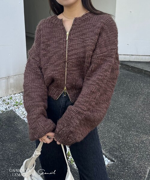 CAPRICIEUX LE'MAGE（カプリシューレマージュ） ニット セーター 「LE