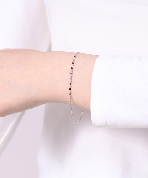 ESTELLE（エステール） ブレスレット K10 ホワイトゴールド