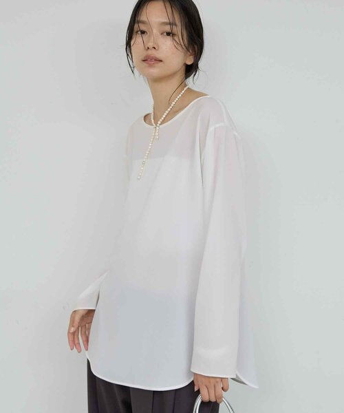 GALLARDAGALANTE（ガリャルダガランテ） ブラウス シャツ ラウンド