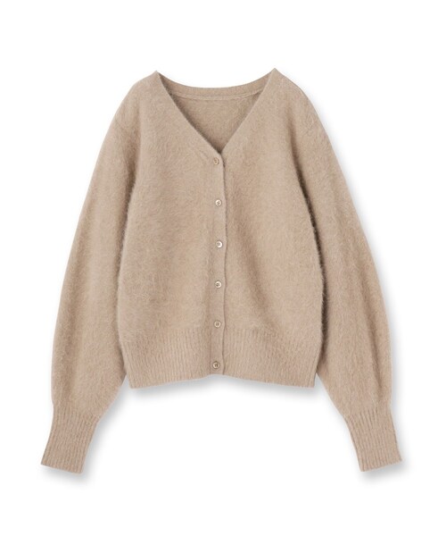 UNTITLED（アンタイトル） カーディガン 「ふわふわニット/前後2WAY