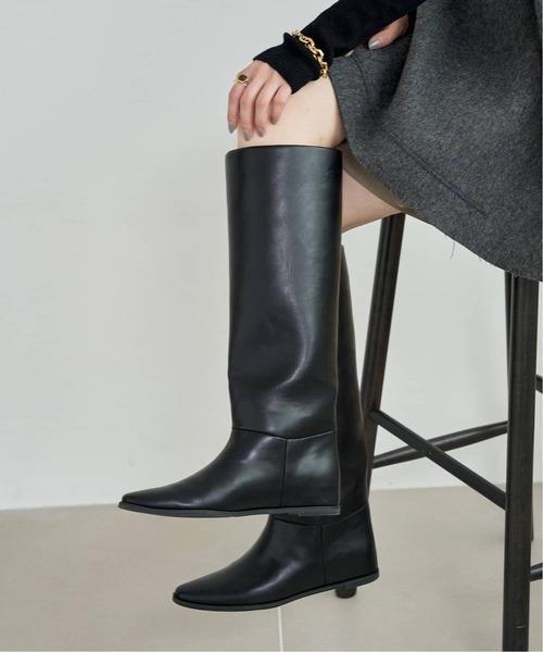 LE TALON（ル タロン） ブーツ 「追加4」2cmワイドシャフトロング