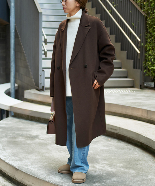 FRAMeWORK（フレームワーク） アウター SUPER160sダブルブレストコート