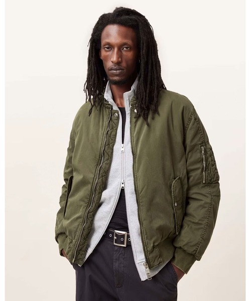 ALLSAINTS（オールセインツ） ma1 ma-1 BANNER RELAXED FIT BOMBER