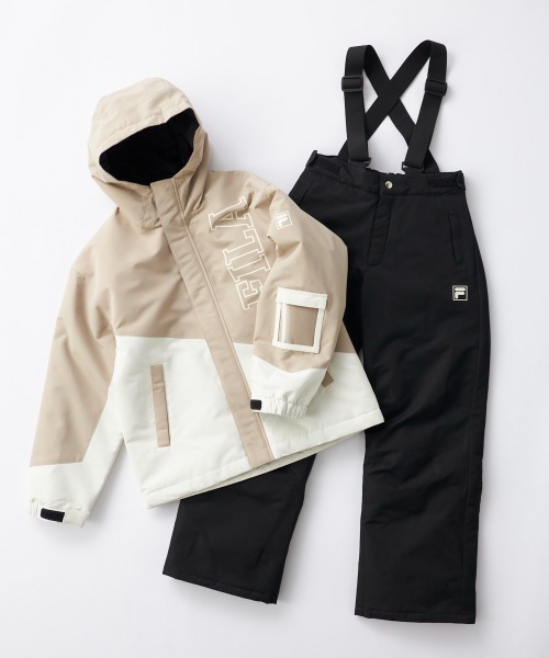 FILA（フィラ） 調整付きスノーウェア上下セット : ZOZOTOWN Yahoo!店