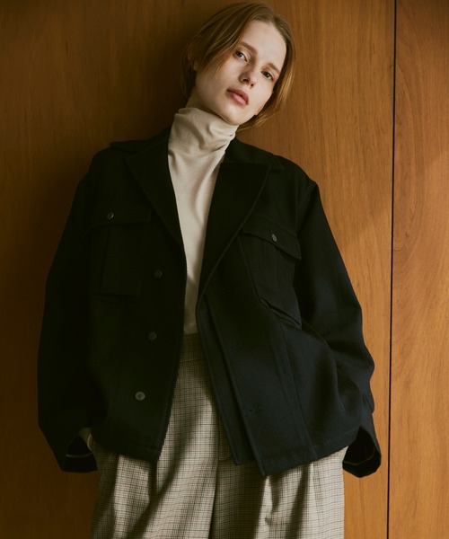 allureville（アルアバイル） ミリタリージャケット モッズコート