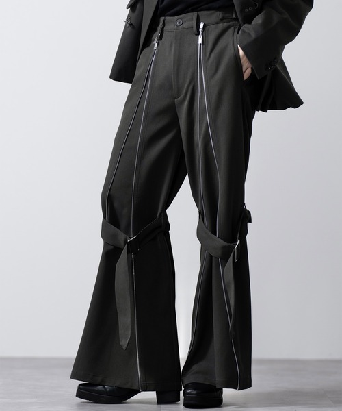 CLEL（クレイル） スラックス 「CLEL」Prime TR Front Zip Bondage