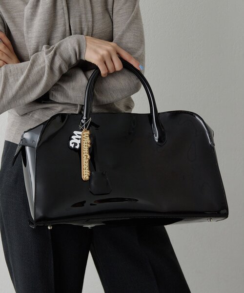 Whim Gazette（ウィム ガゼット） ボストンバッグ 「Hoaw.」PVC