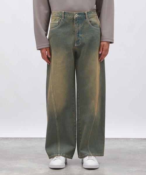 LAKOLE（ラコレ） ジーンズ ツイストデザインデニムパンツ/143975