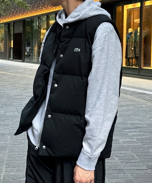 LACOSTE（ラコステ） ダウンベスト ベスト ピケダウンベスト メンズ