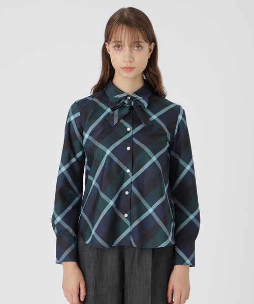 BLUE LABEL CRESTBRIDGE（ブルーレーベルクレストブリッジ） ブラウス