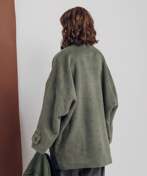 MUHET（ミュエータ） コート アウター シャギードルマンコート