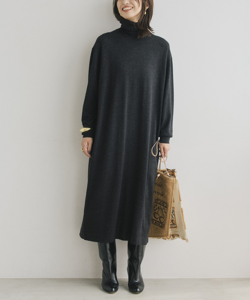 VERMEIL par iena（ヴェルメイユパーイエナ） ワンピース GLOW wool