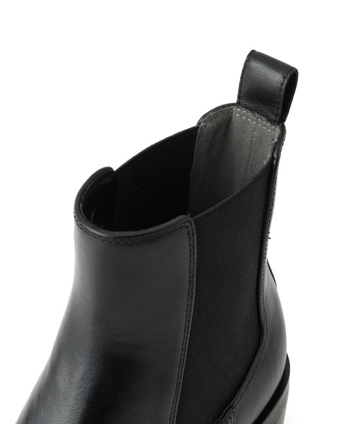 ADAM ET ROPE'（アダムエロペ） ブーツ レザーサイドゴアショート