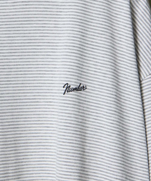 NUMBER (N)INE（ナンバーナイン） tシャツ NARROW STRIPED Number(9