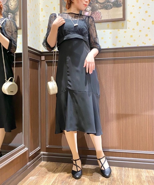 axes femme（アクシーズ ファム） ワンピース 「パーティドレス/結婚式