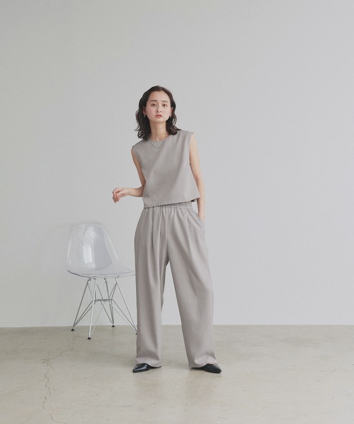 ad thie（アドティエ） セットアップ ノースリーブ トップス ロング