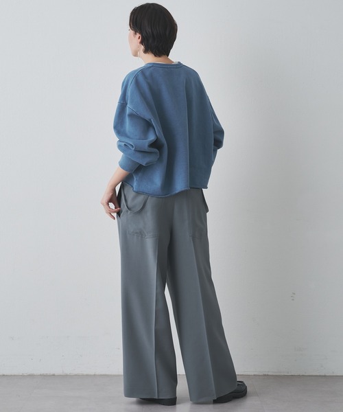 Whim Gazette（ウィム ガゼット） トレーナー スウェット ピグメント