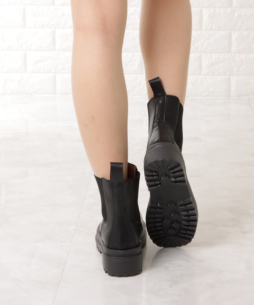 Lace Ladies（レースレディース） ブーツ 厚底 チェルシーブーツ