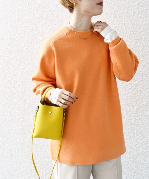 SHIPS any ニット セーター any:「手洗い可能」ミラノリブ スタンド