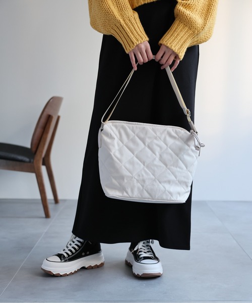 sakishimatokyo ショルダーバッグ バッグ 「マチあり/長さ調整可能