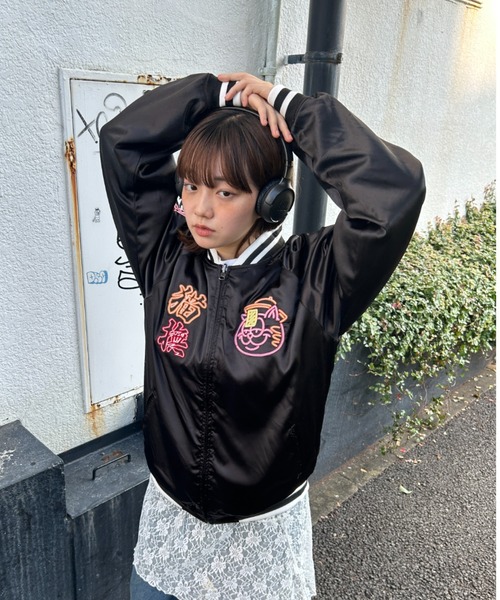 A'gem（エージェム） スカジャン A'GEM/9 × .kom リバーシブル