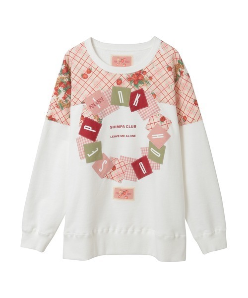 PINK HOUSE（ピンクハウス） トレーナー スウェット イニシャルロゴ