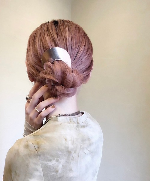 SYKIA（シキア） Moon Plate Hair Fork/ムーンプレートヘアフォーク