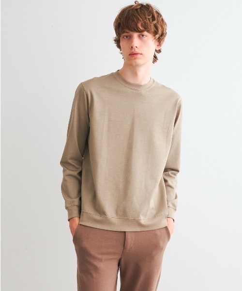 three dots（スリー ドッツ） トレーナー スウェット ヘビー